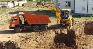 Котлован для дома Соликамск, цена от 307 руб./м3.
