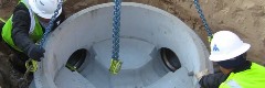 Канализационный колодец в Соликамске
